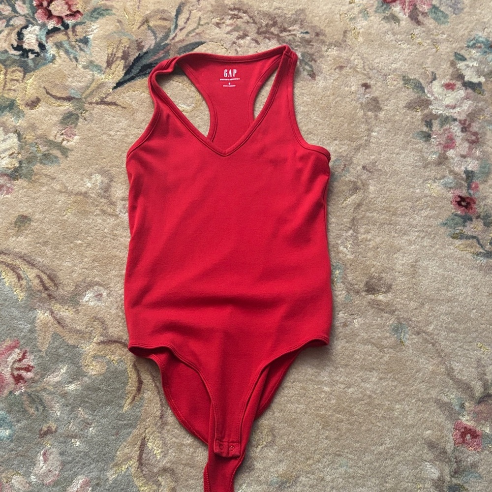 GAP Kids Vibrant Red Bodysuit
